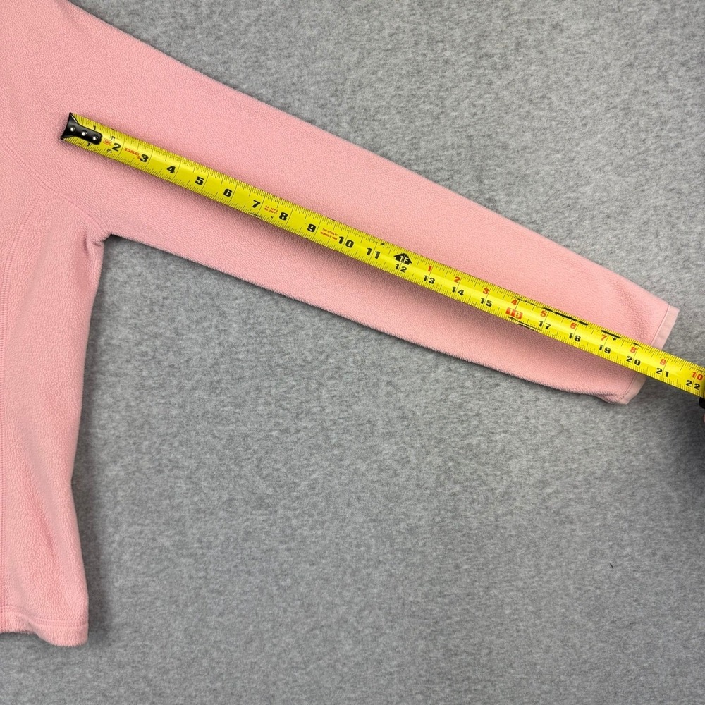 Vineyard Vines Women's S Pink Fleece 1/4 Zip Pullover Preppy Coastal Shep Ian - Picture 12 of 13